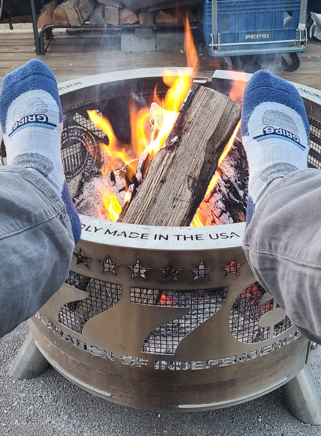 Customer photo review of MYFIRESIDE PIT 24 - BIG GUY