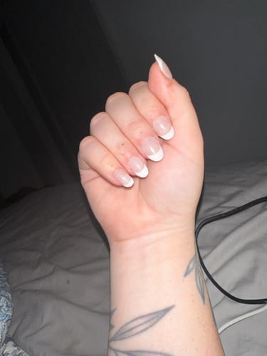 Customer photo review of White French Tip