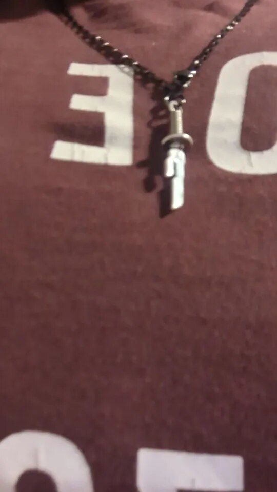 Customer photo review of SORCERER KILLER  NECKLACE