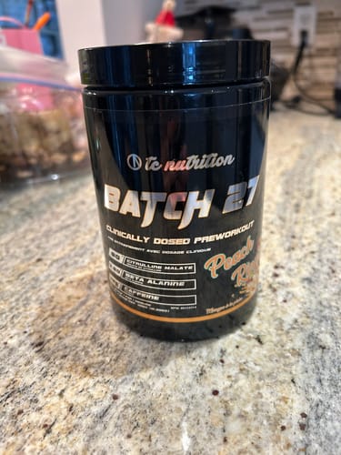 Customer photo review of TC Nutrition - Batch 27 Pre Workout 360g