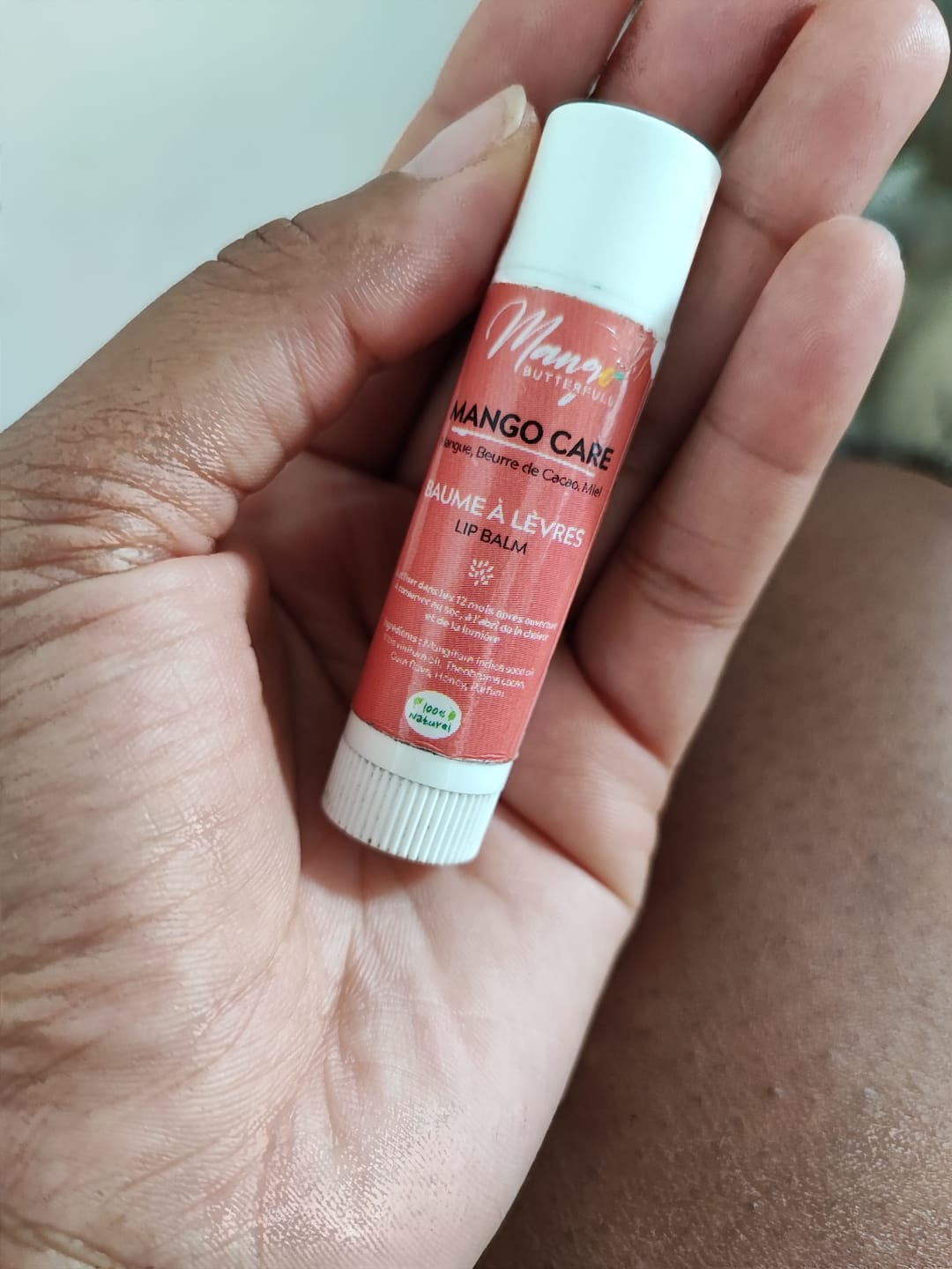 Customer photo review of Baume à lèvres