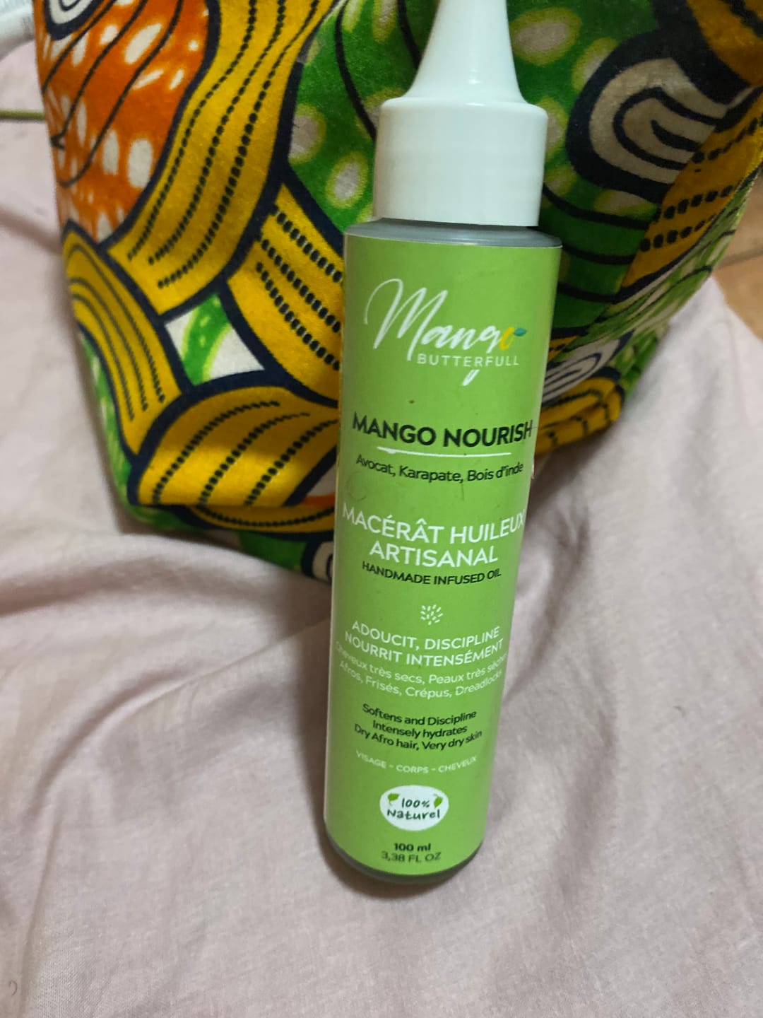 Customer photo review of Macérât huileux artisanal NOURISH