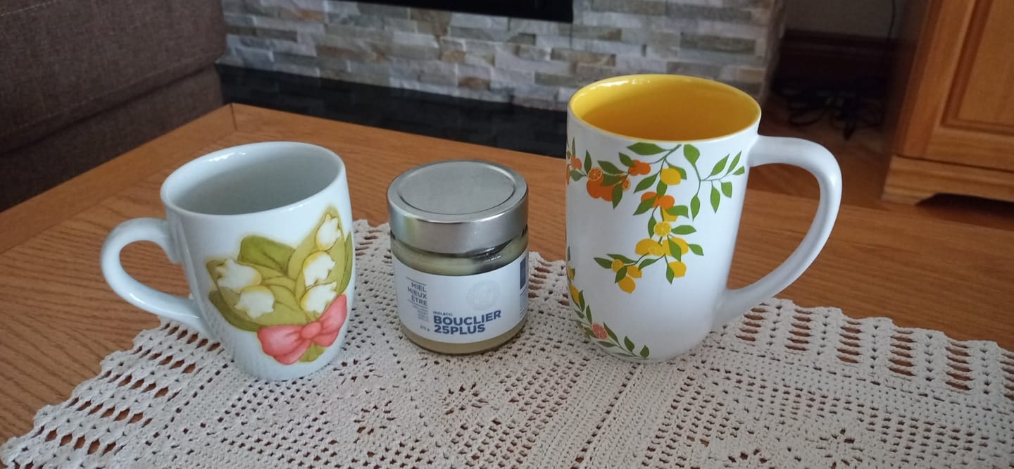 Customer photo review of Miel Mieux-Être Bouclier 25PLUS