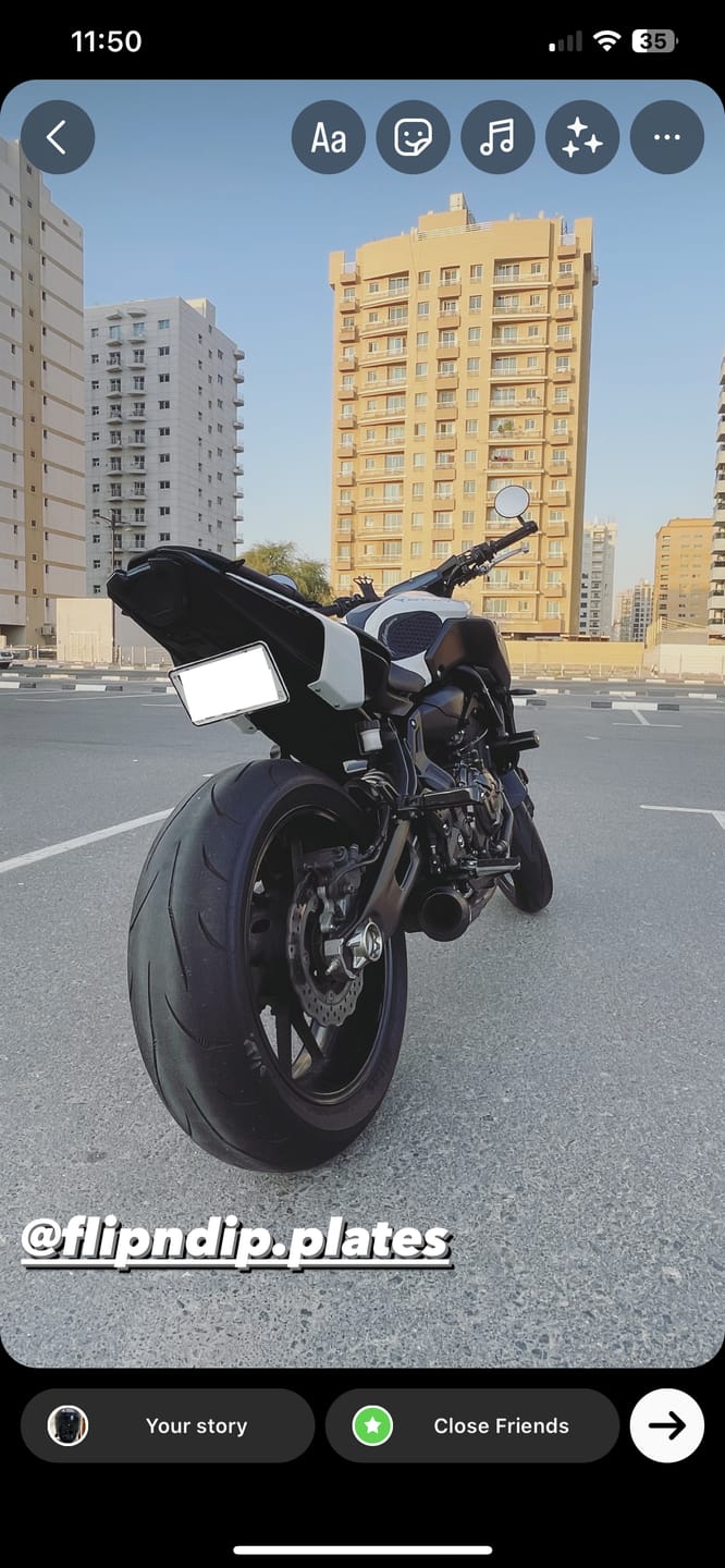 Customer photo review of Yamaha MT07
