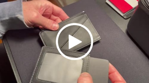 Customer video review of THE EDGE WALLET BY TCC