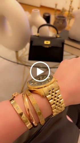 Customer video review of LOVE BRACELET 6.1MM DIAMOND-PAVED