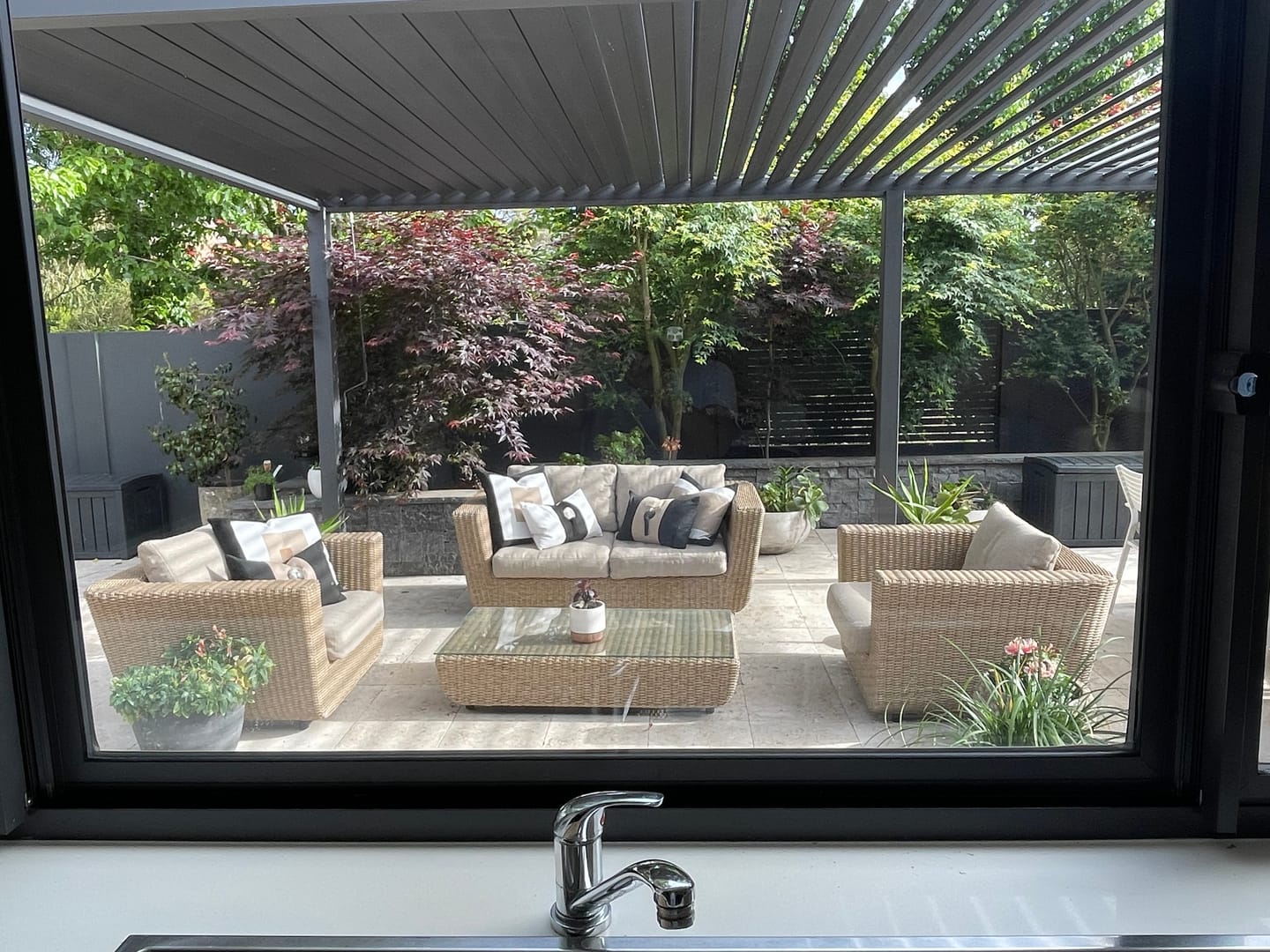 Customer photo review of Cool Frank Sink Organiser