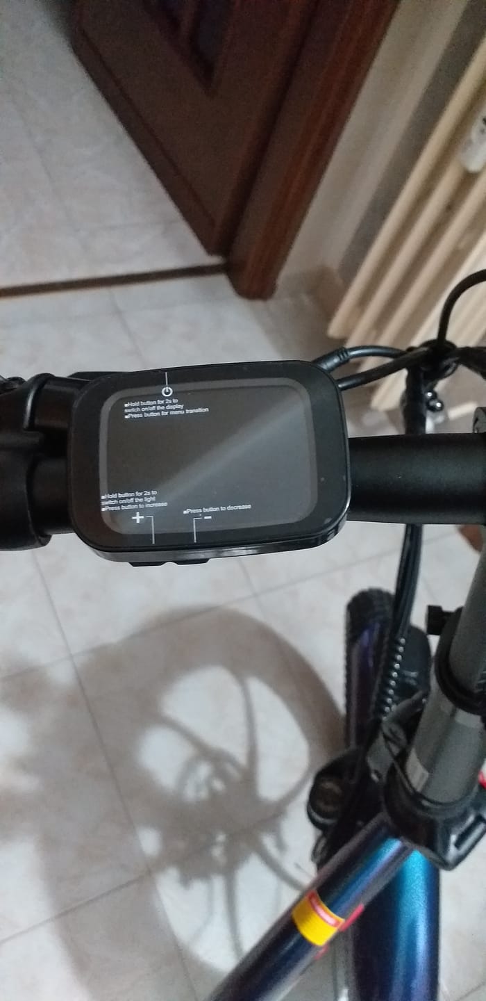 Customer photo review of Display for E-bike