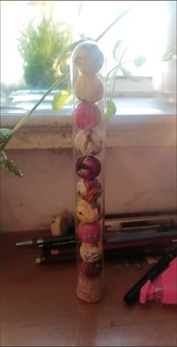 Customer photo review of Dragon Ball Flower | HZTEAPOTS®