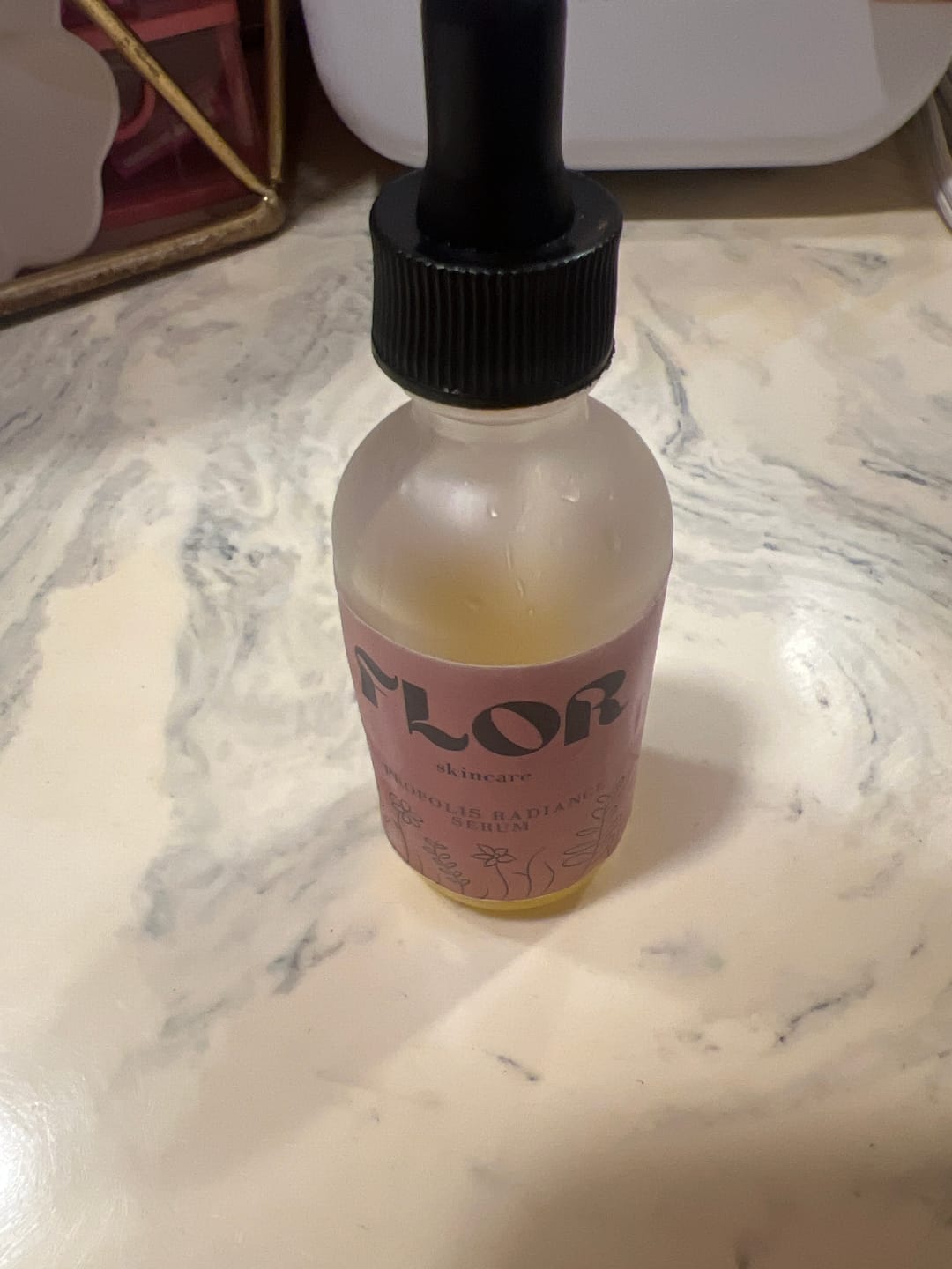 Customer photo review of Propolis Radiance Serum