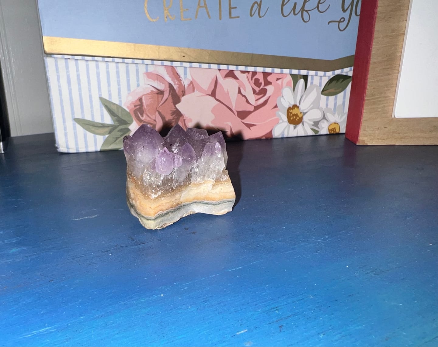 Customer photo review of Amethyst Crystal Cluster
