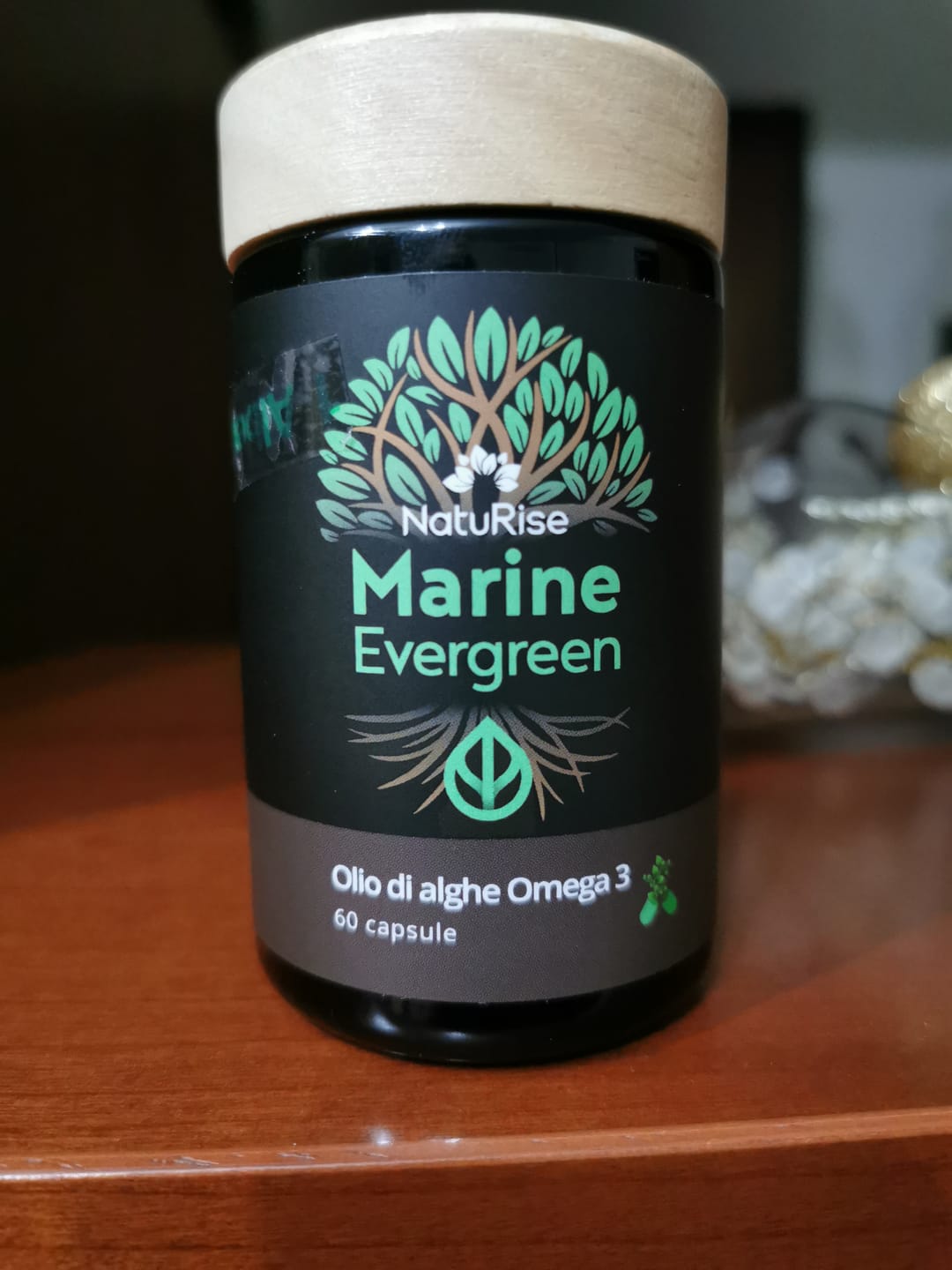 Customer photo review of Olio di alghe Omega 3 (60 capsule)