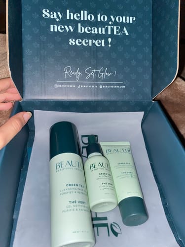 Customer photo review of Gamme Complète - Crème, Gel et Sérum