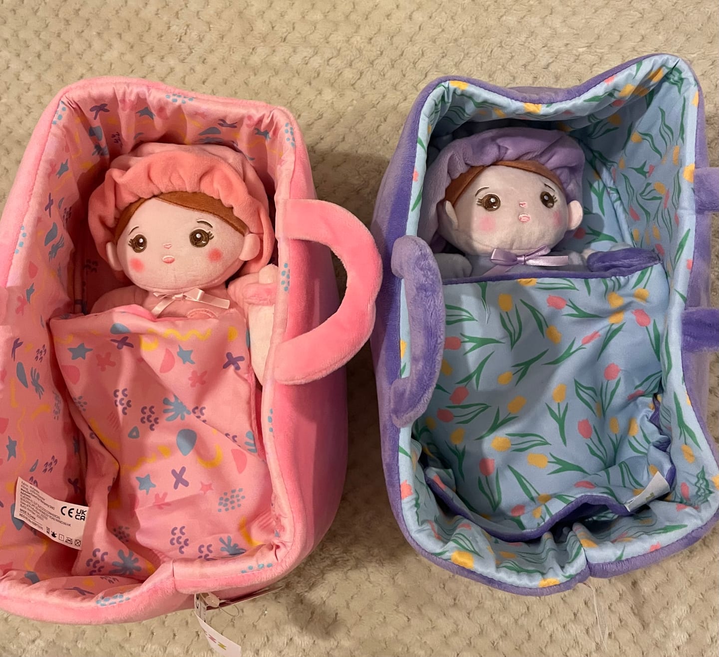 Customer photo review of Personalized 10 Inch Plush Doll