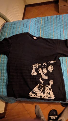Customer photo review of Toji Fushiguro T-Shirt
