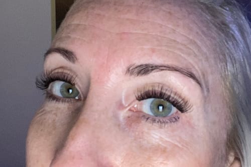 Customer photo review of QuickLash Starter Kit