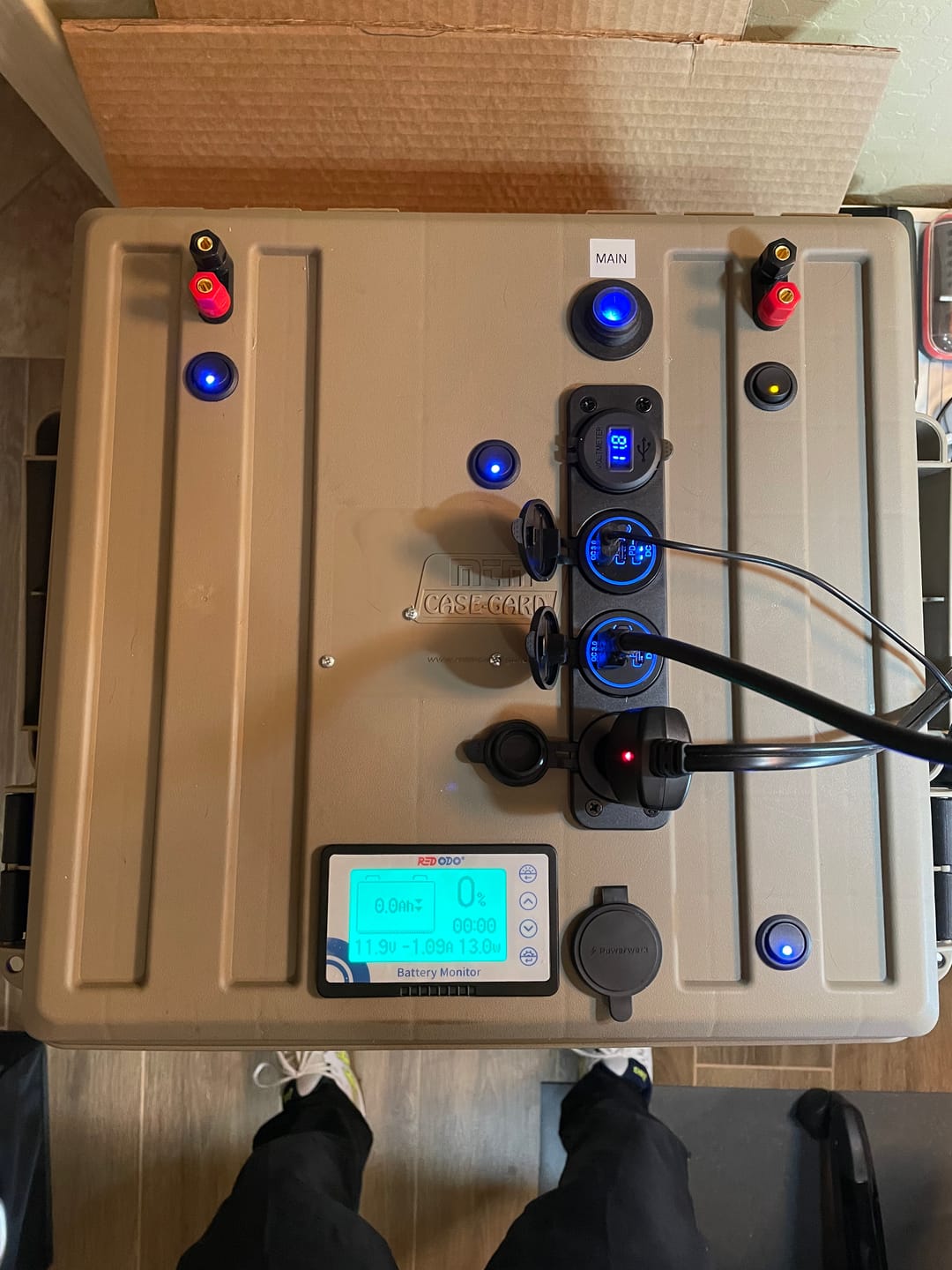 Customer photo review of 【Only $113】Redodo 12V 50Ah Pro LiFePO4 Battery | 640Wh & 640W