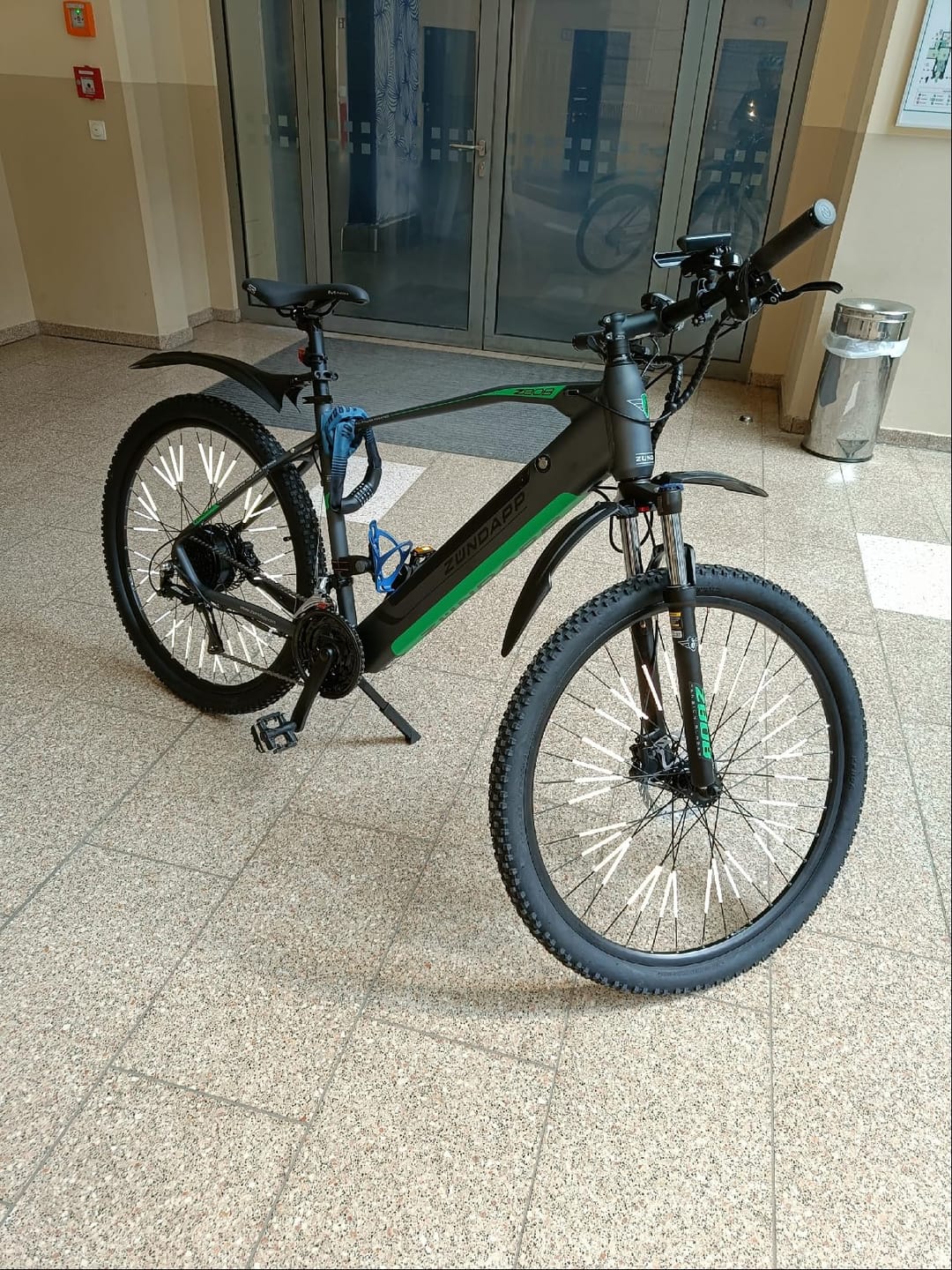 Customer photo review of Speichenreflektoren - Patentierte 360° Sichtbarkeit