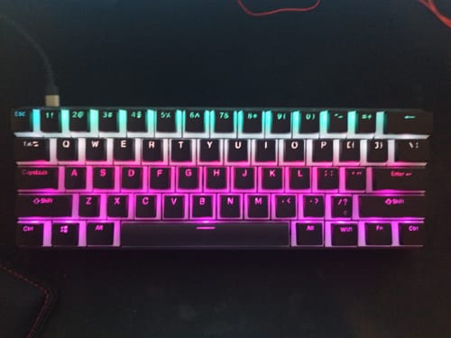 Customer photo review of Pudding Keycaps בכל הצבעים