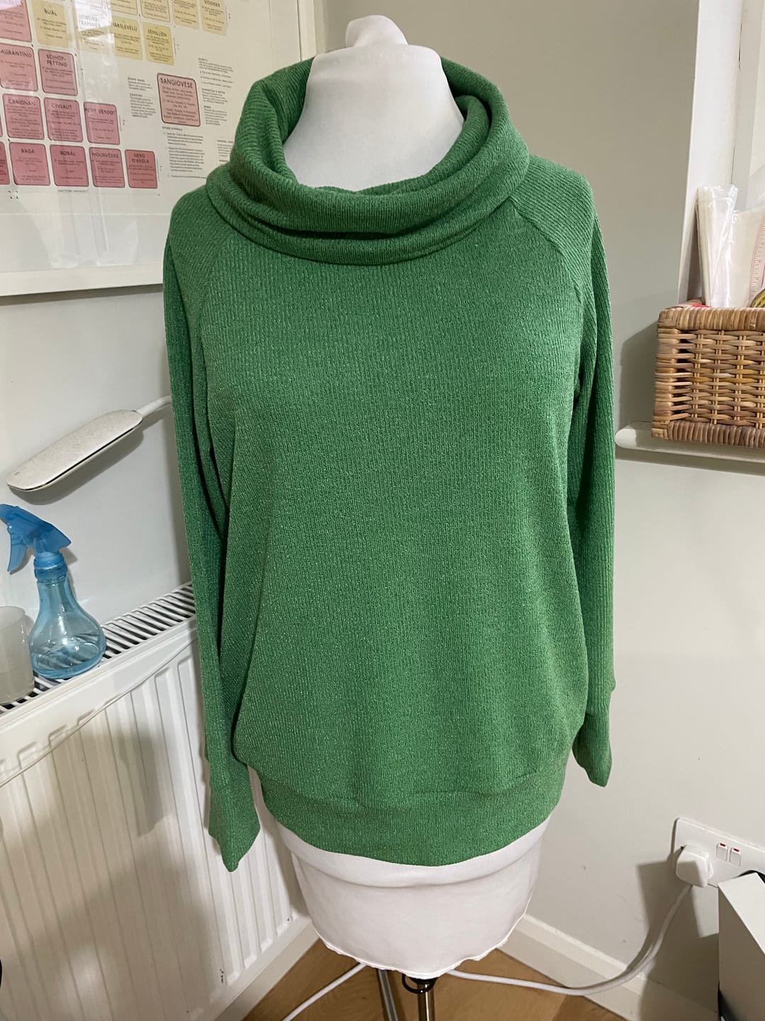 Customer photo review of Cardigan Knit Fabric