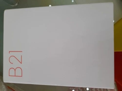 Customer photo review of B21 2 Inch Label Maker Machine with Tape - Efficient Labeling Solution