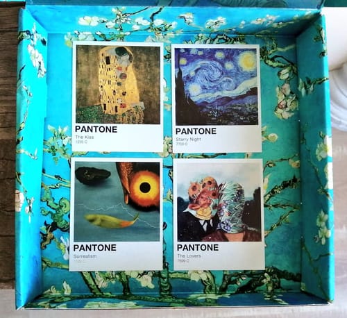 Customer photo review of Van Gogh Starry Night Yıldızlı Geceler Tablosu Duvar Örtüsü