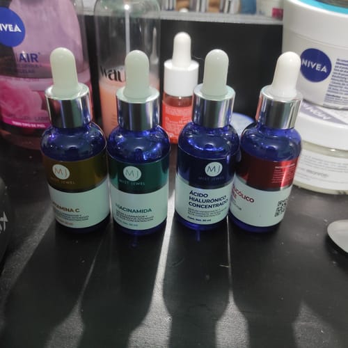 Customer photo review of Kit Facial Con 5 Serums
