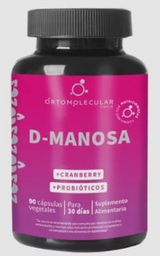 Customer photo review of D-Manosa+Cranberry+Probióticos-90 cáps