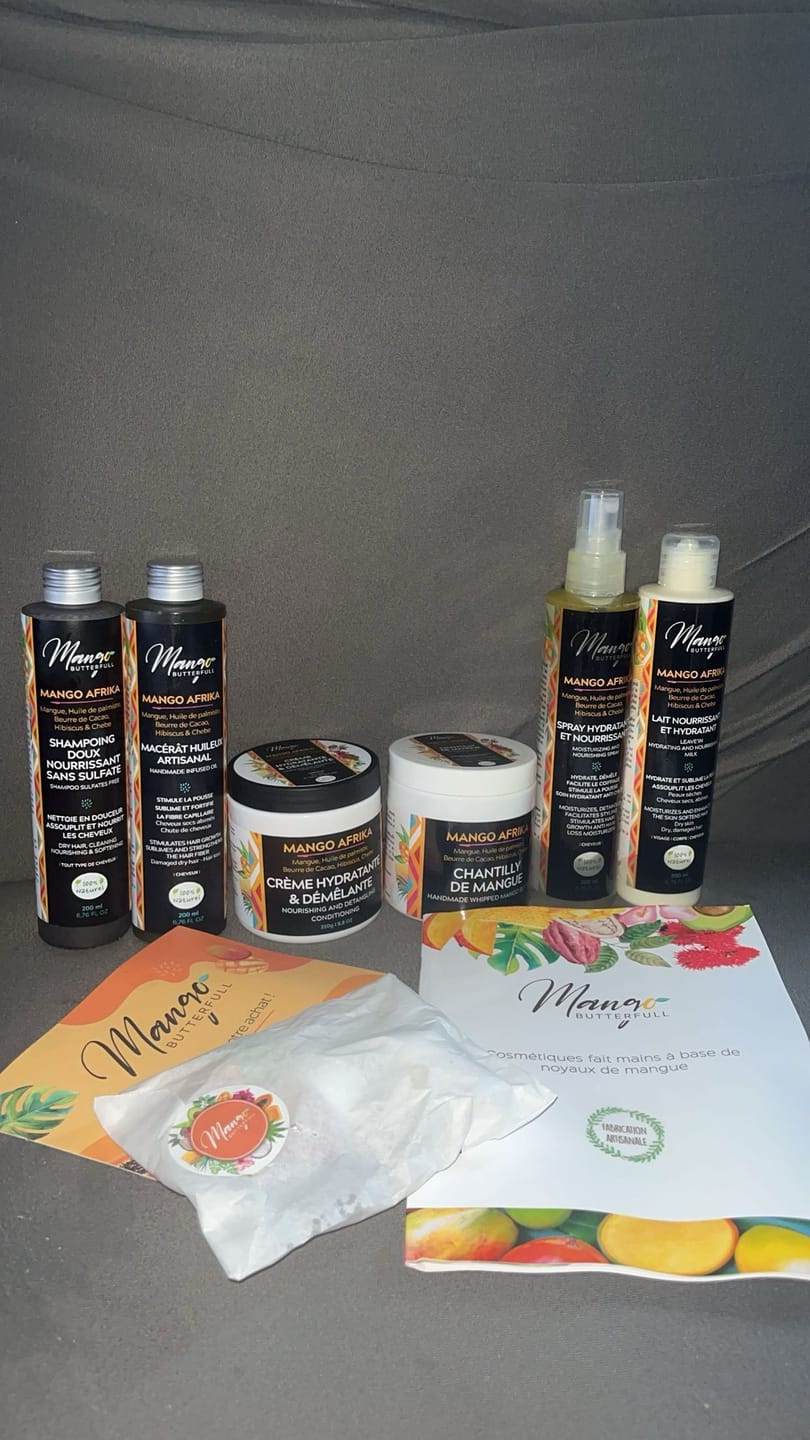 Customer photo review of Pack Routine MANGO AFRIKA - 6 produits