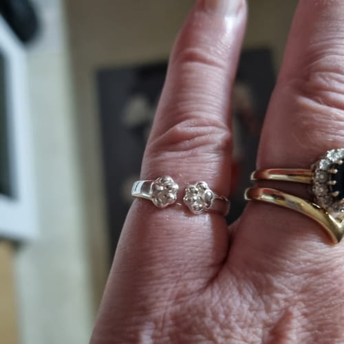 Customer photo review of Paw Hug Ring