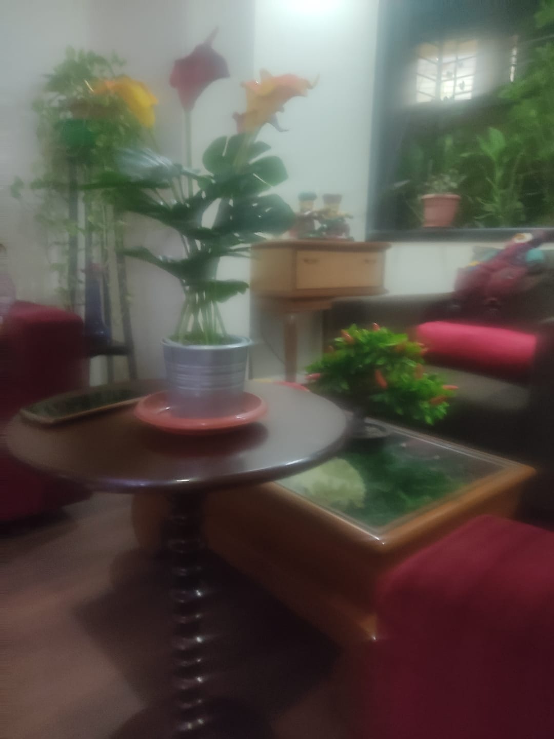 Customer photo review of Wooden Side Table for Living Room Coffee End Table