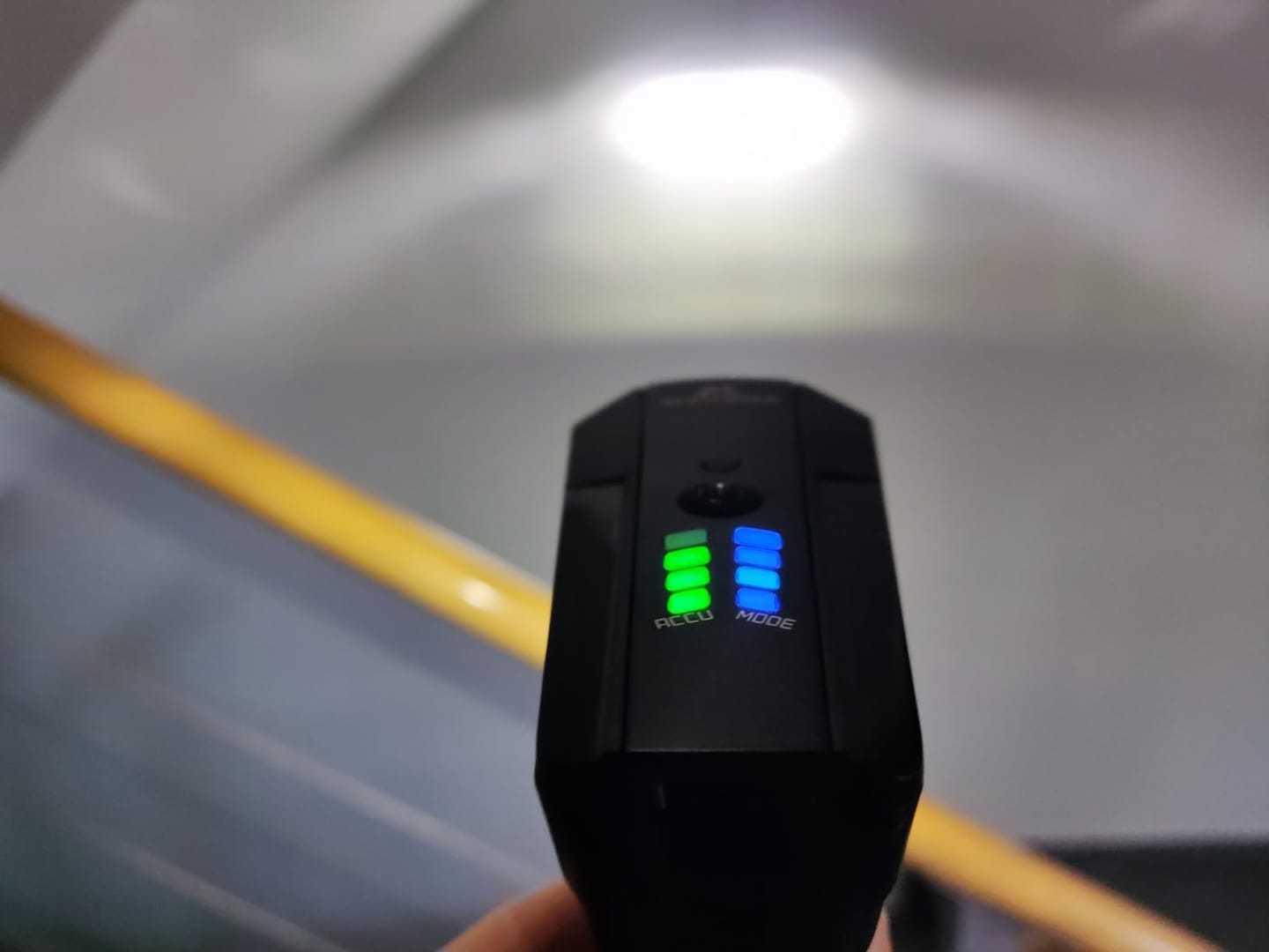 Customer photo review of Fahrradlicht Set LightPro - mit LightSense Sensor