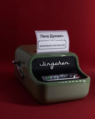 Customer photo review of B21 2 Inch Label Maker Machine with Tape - Efficient Labeling Solution