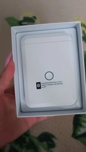 Customer photo review of D110 0.5 Inch Label Printer with Tape - Efficient Labeling On-the-Go