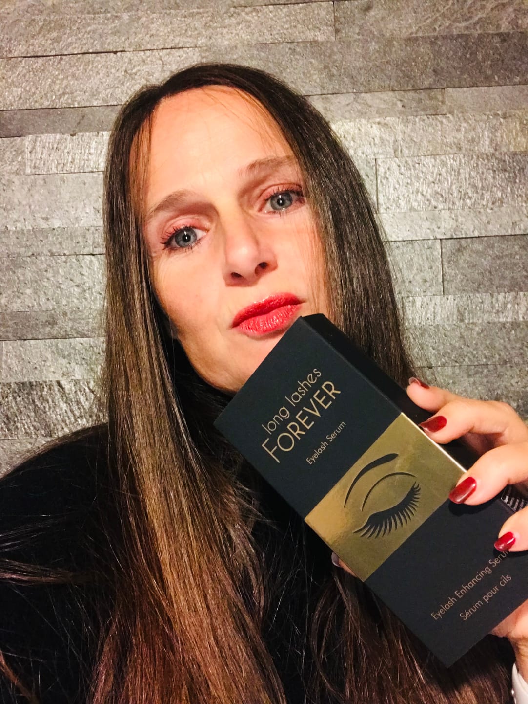 Customer photo review of Long Lashes FOREVER