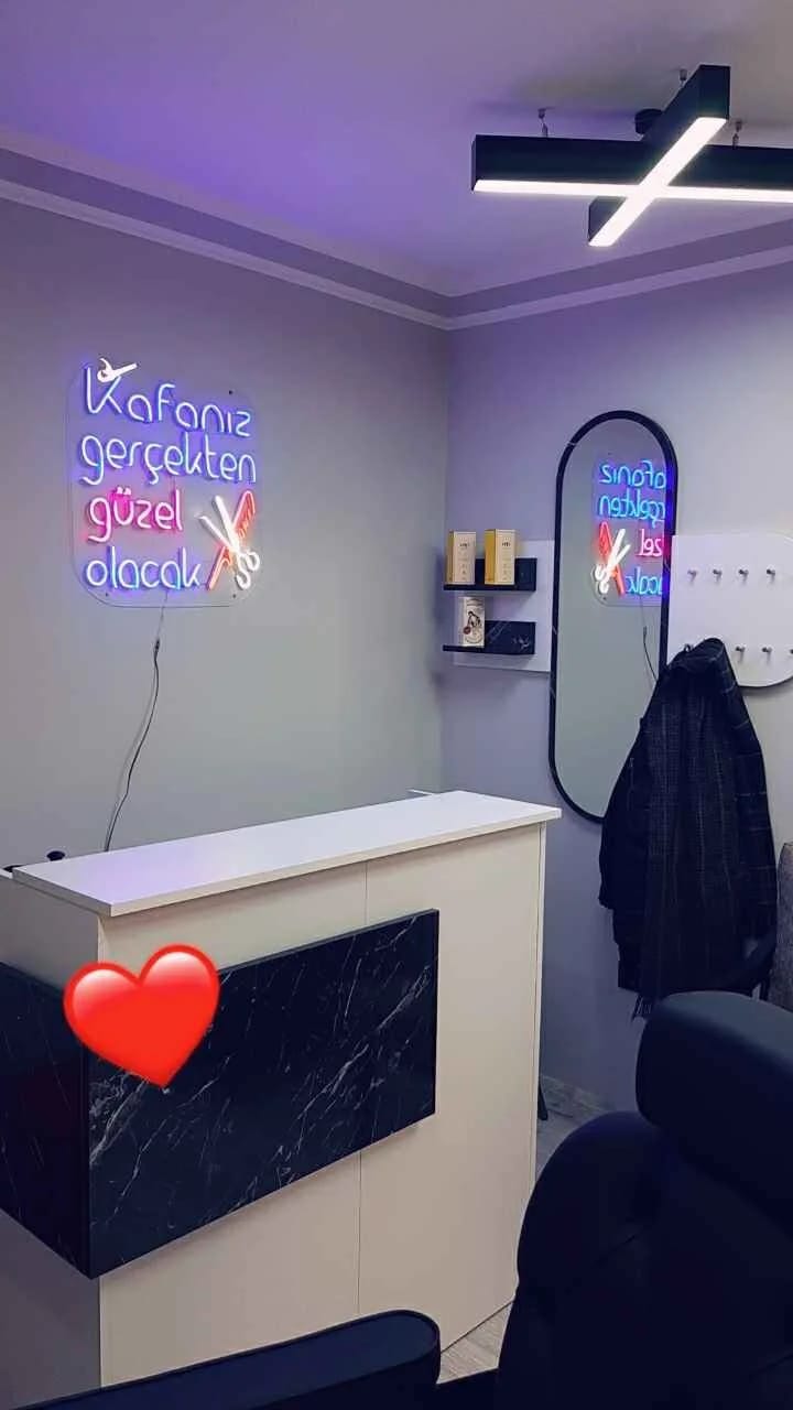 Customer photo review of Rani MA102 Karşılama Bankosu Led Işıklı Çekmeceli Banko Beyaz - Antrasit
