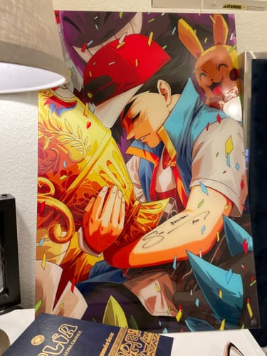 Customer photo review of World Champion at Last [Acrylic]
