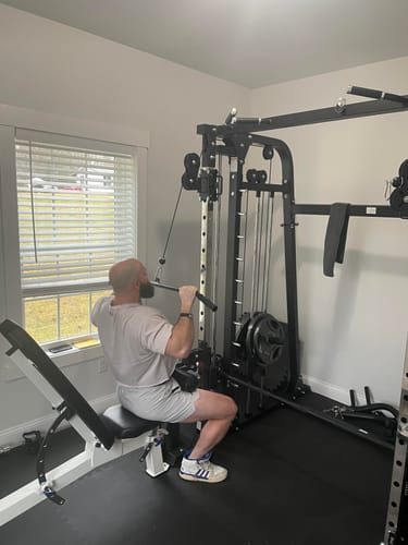 Customer photo review of MAJOR All-in-One Home Gym Smith Machine Spirit B2