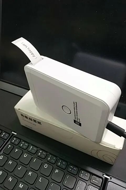 Customer photo review of D110 0.5 Inch Label Printer with Tape - Efficient Labeling On-the-Go