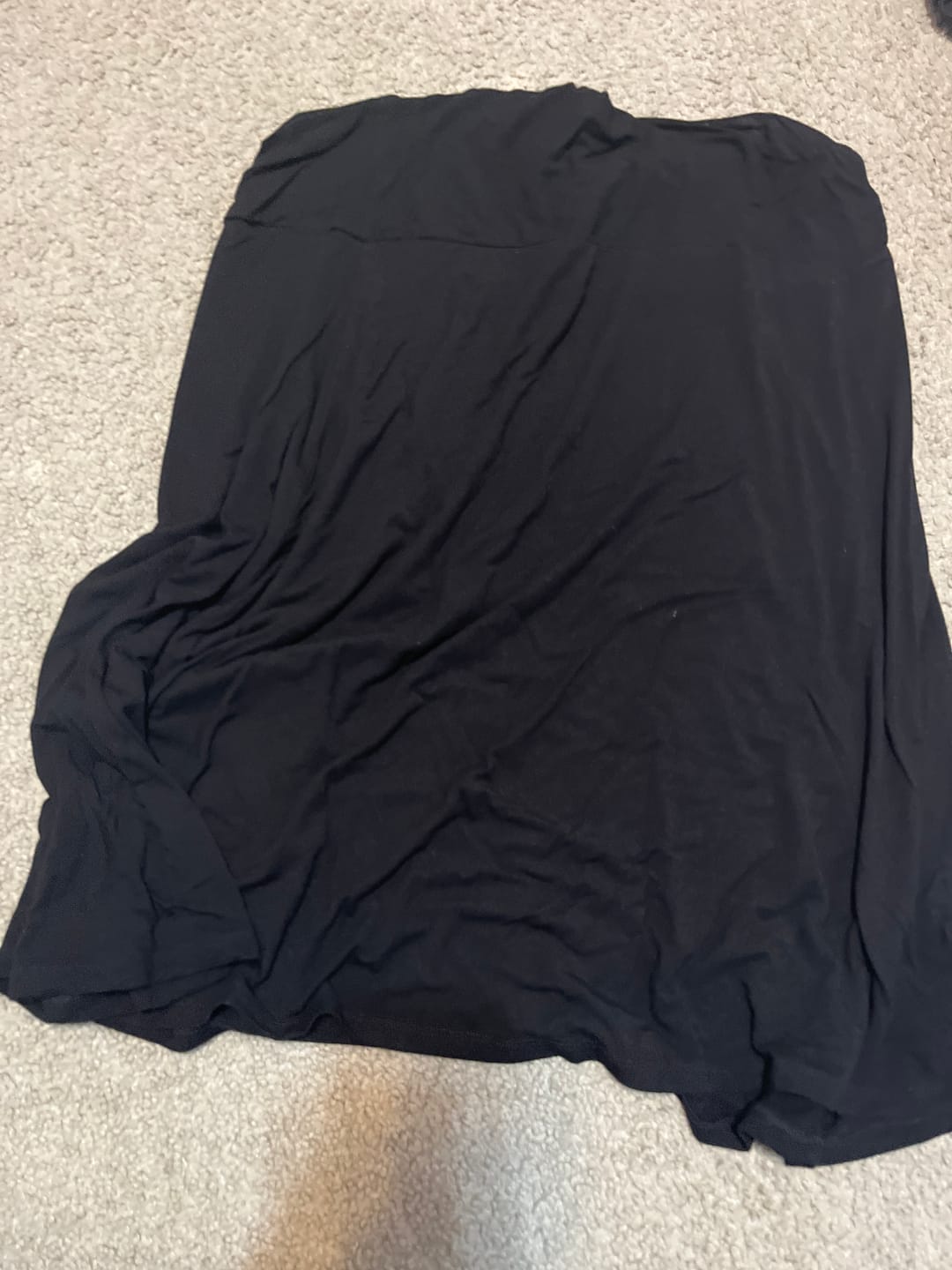 Customer photo review of MODAL SKYE SKIRT (BLACK)