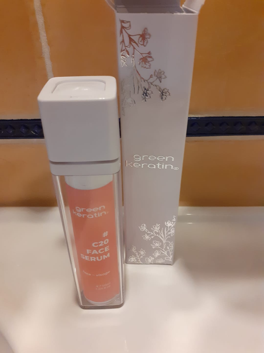 Customer photo review of C20 - Sérum pour le visage