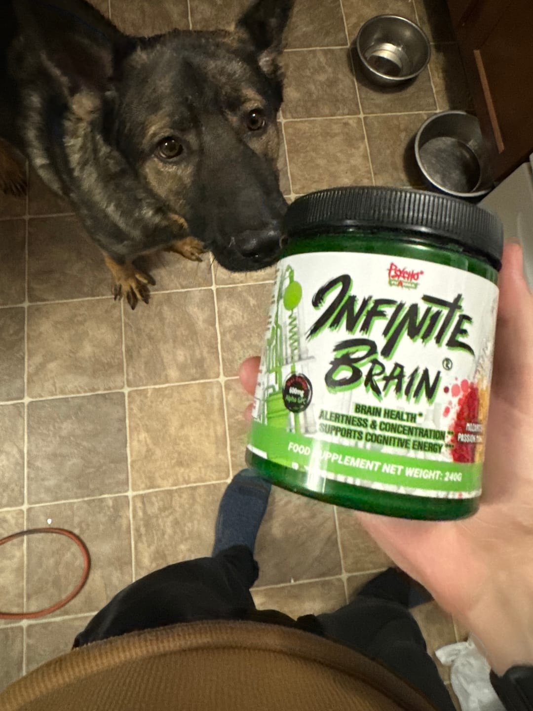 Customer photo review of Infinite Brain