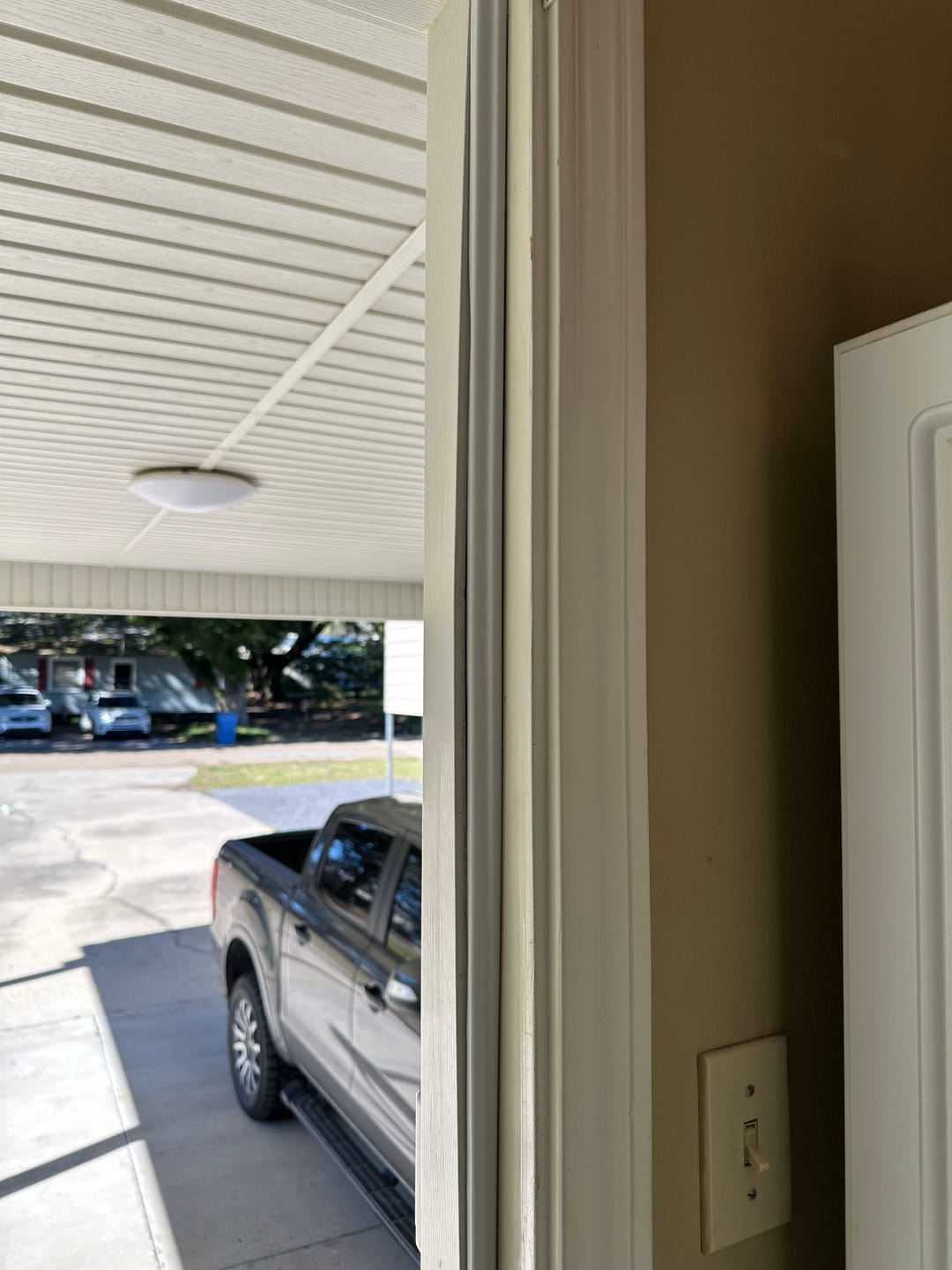 Customer photo review of MEGA Reach Foam Weatherstrip (1 piece)