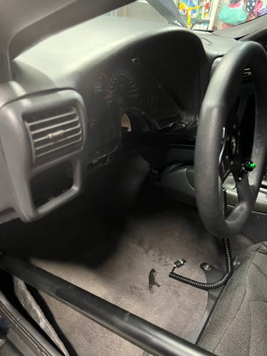 Customer photo review of 1982-2002 Camaro/Firebird F-Body Chromoly Lightweight Steering Column Race Only 15-110