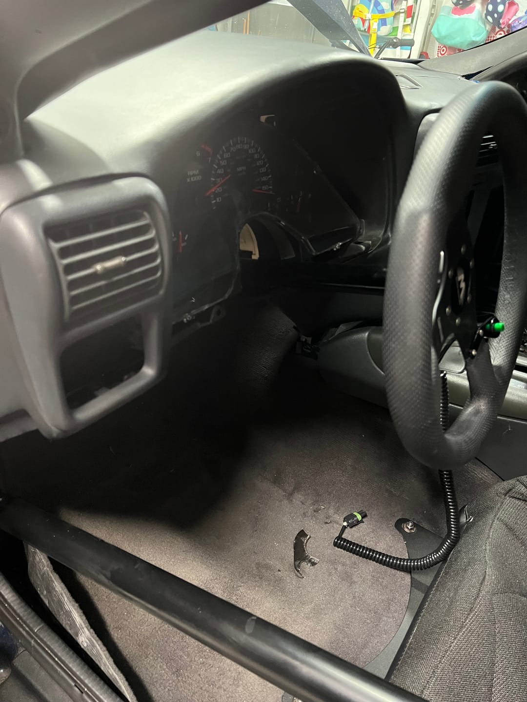 Customer photo review of 1982-2002 Camaro/Firebird F-Body Chromoly Lightweight Steering Column Race Only 15-110