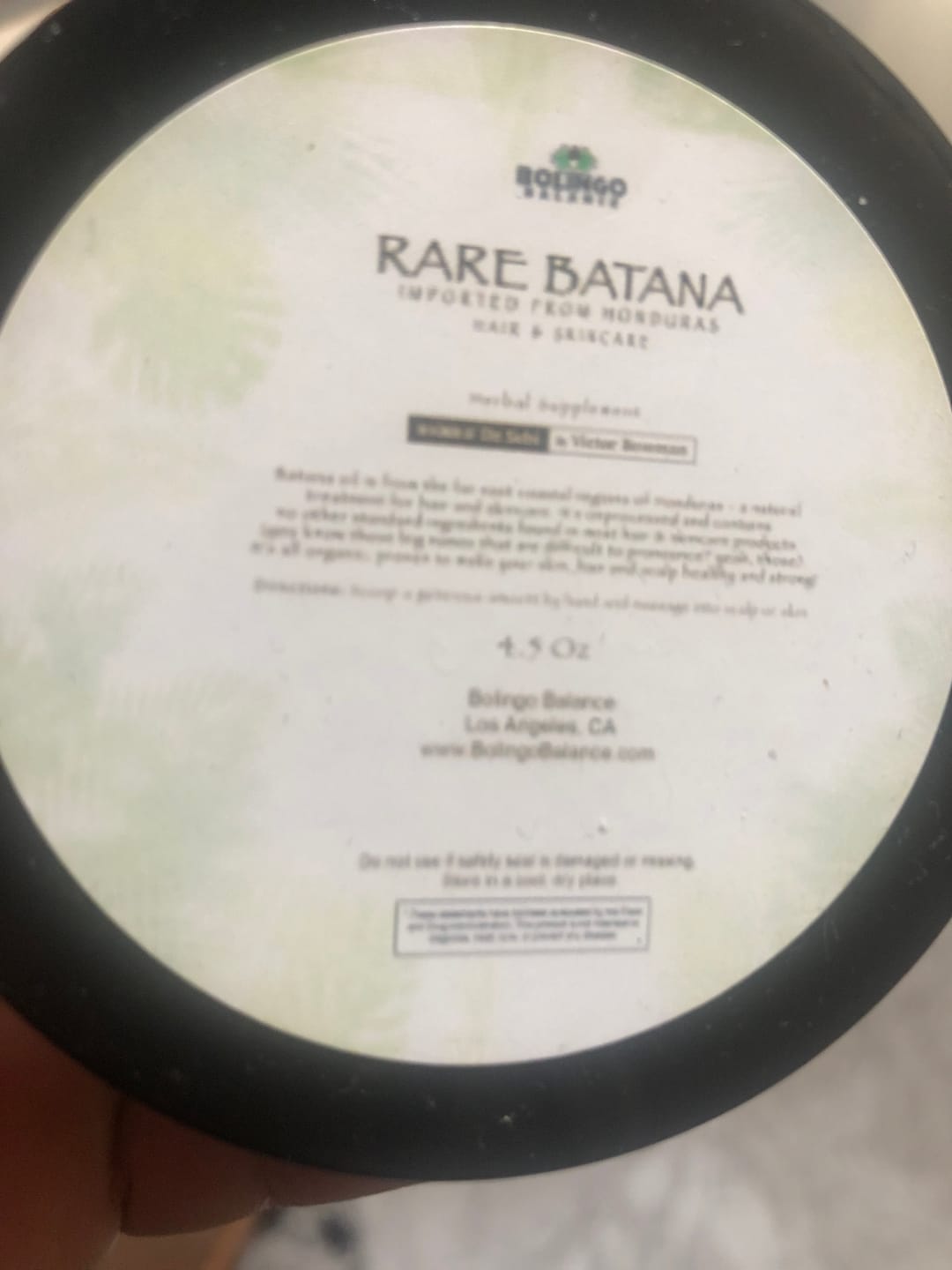 Customer photo review of LARGE RARE BATANA
