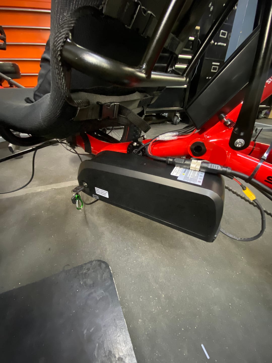 Customer photo review of Fully Configurable Battery Mount