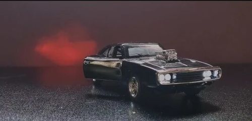 Customer photo review of Kletshuts™ Fast&Furious - 1970 Dodge Charger Støbt Legetøjsbil