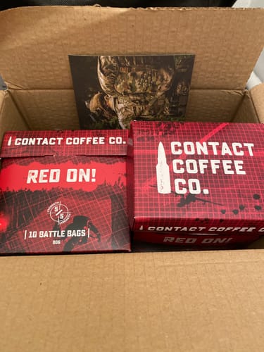 Customer photo review of Red On! Battle Box - 10 bags