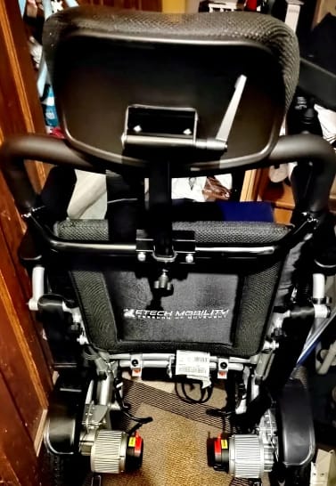 Customer photo review of Lightweight Electric Wheelchair Freedom Elite ST